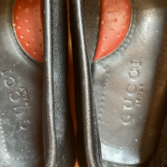 Authentic Gucci Leather Flats 🖤 - Picture 4 of 6